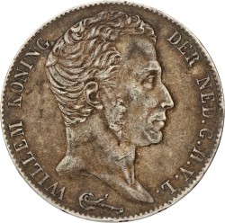 3 Gulden. Willem I. 1820 U. Zeer Fraai / Prachtig.