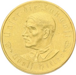 Germany. Third Reich. 1933. Golden medal 'Im Jahre Deutscher Schicksalswende'.