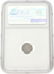 5 Cent. Willem II. 1848 met positiestreep. AU details.