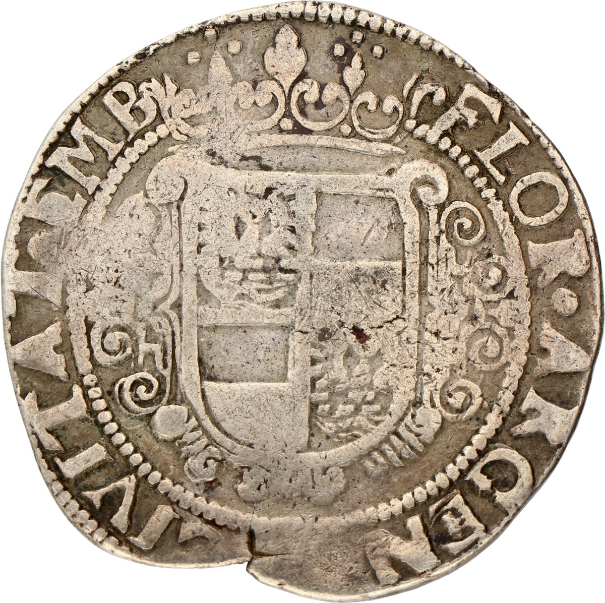 German states. Emden. Ferdinand III. Gulden or 28 stuber. ND (1637 - 1653). VF.