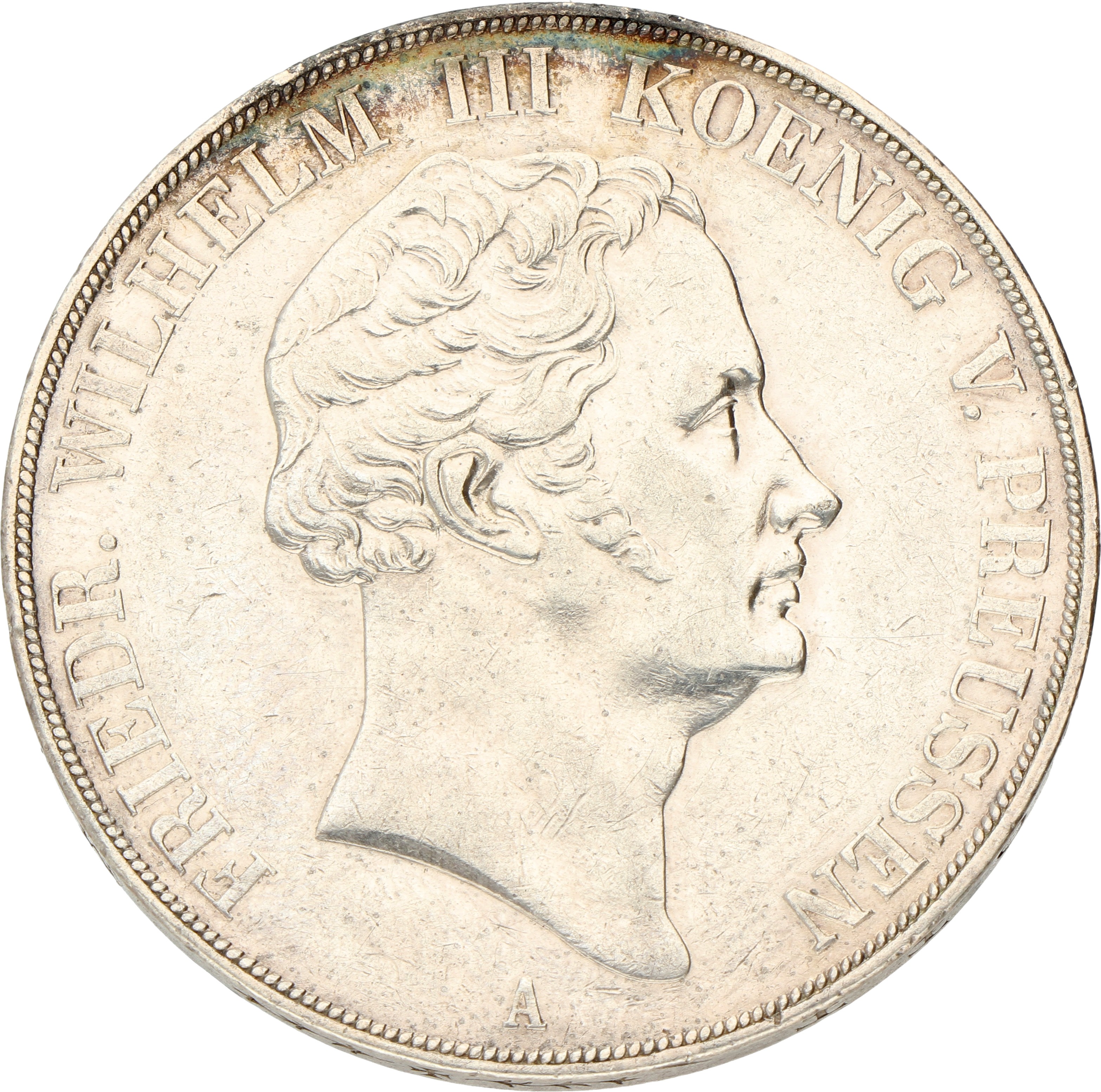 German states. Prussia. Friedrich Wilhelm III. 2 Thaler. 1840 A. VF +