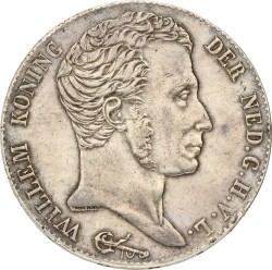 3 Gulden. Willem I. 1820 U. Prachtig -.