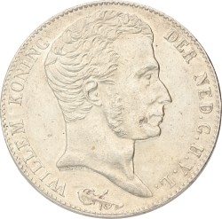 3 Gulden. Willem I. 1832/24. Prachtig +.