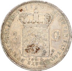 1 Gulden. Willem I. 1837 U. Zeer Fraai / Prachtig.