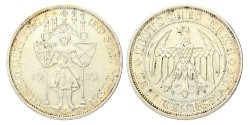 Germany. Weimar republic. 3 Mark - 1000th anniversary of Meissen. 1929 E. VF +.
