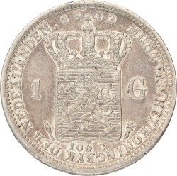 1 Gulden. Willem I. 1832 U. Prachtig -.