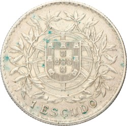 Portugal. Escudo. 1916. VF / XF.