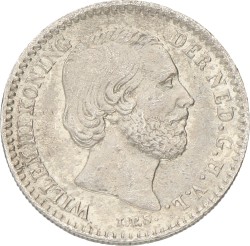 10 Cent. Willem III. 1853. Zeer Fraai / Prachtig.