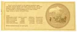 Great Britain. Elizabeth II. Proofset of 5 Pounds, 2 Pounds, Sovereign & ½ Sovereign. 1980. FDC.