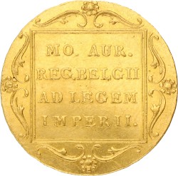 Gouden dukaat. Willem III. 1849. VF +.