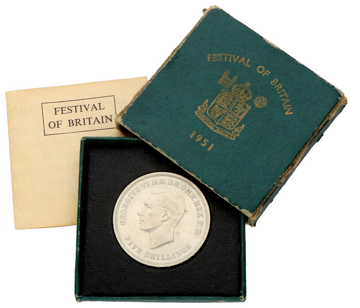 Great Britain. George VI. Crown - Festival of Britain. 1951. UNC.