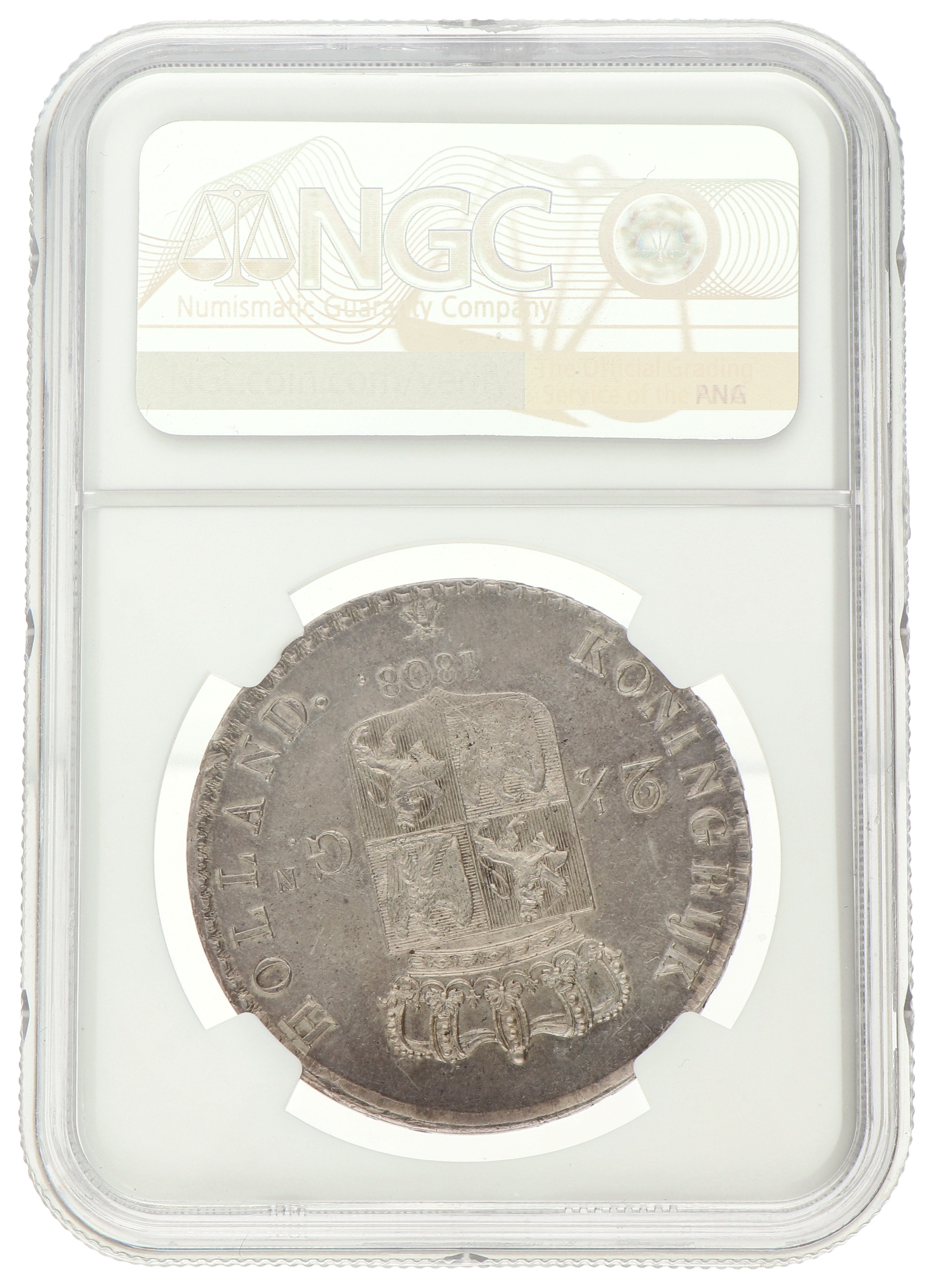 2½ Gulden. Lodewijk Napoleon. 1808. UNC Details.