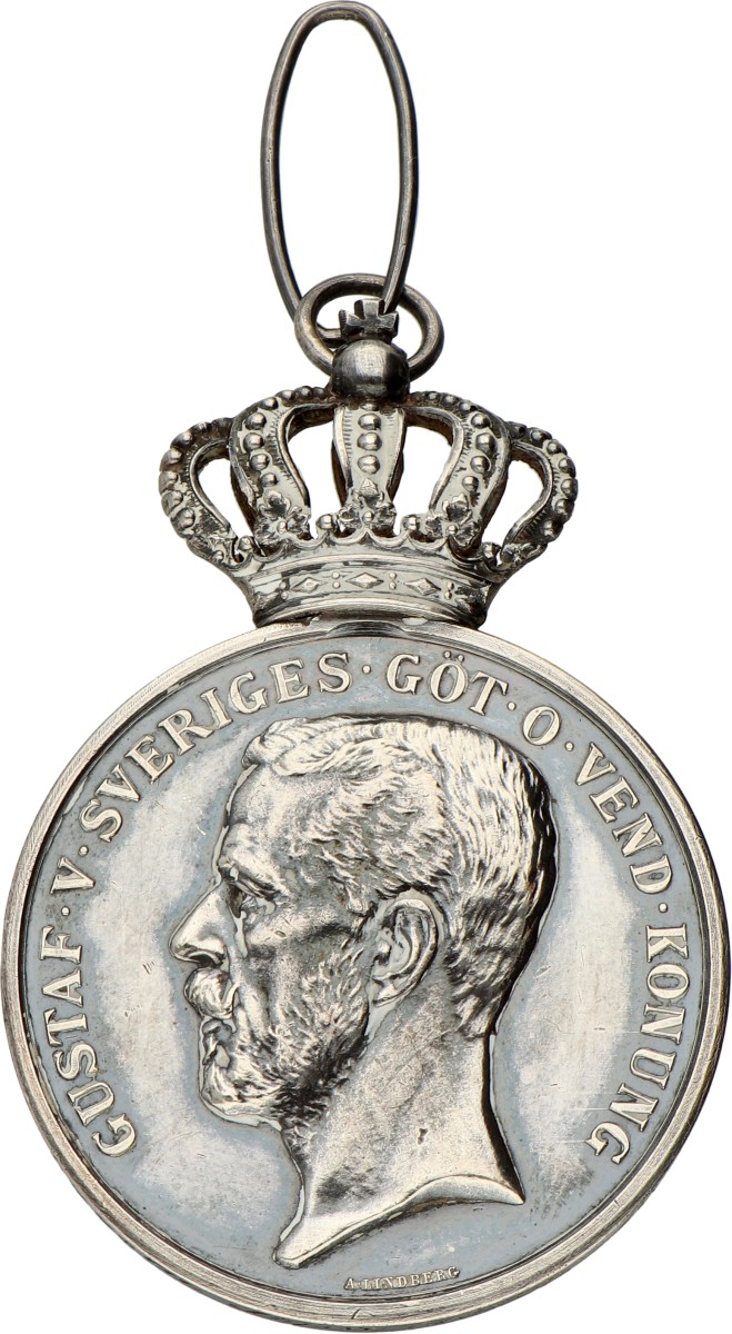 Sweden. 1908. Medal for Loyalty and Diligence.