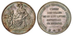 Belgium. Brussels. ND (19th century). Medal of the Maatschappijen van Algemeene Assurantien.