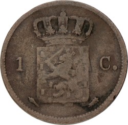 1 Cent. Willem I. 1831. Fraai +.