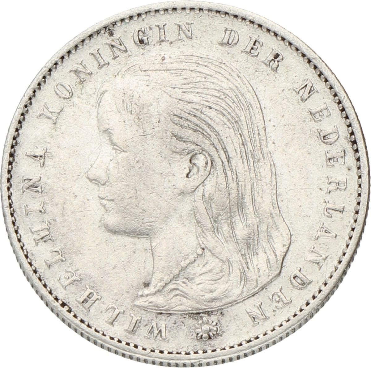 25 Cent. Wilhelmina. 1897. Prachtig -.