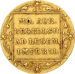Gouden dukaat. Willem I. 1839. Zeer Fraai.