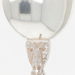 (11) delige set apostel-theelepels zilver.