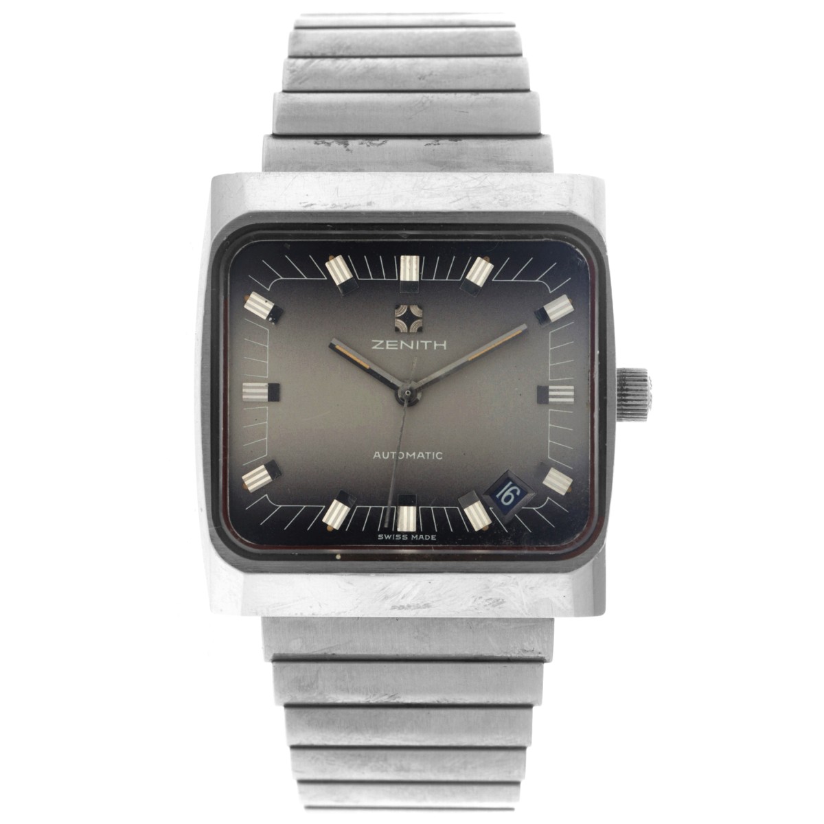 No Reserve - Zenith Surf TV-Case Automatic Jumbo 01-0040-380 - Herenhorloge.