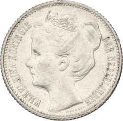 ½ Gulden. wilhelmina. 1904. Prachtig -.