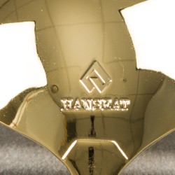 Hanseat 55-delige bestekset (24k goud verguld).