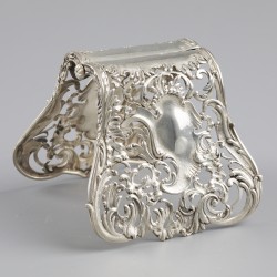 Broodklem, Alphonse Debain, Parijs circa 1890, zilver.