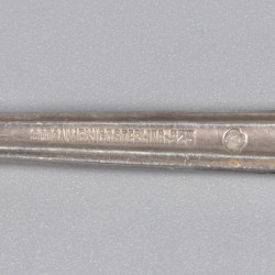 6-delige set theelepels, model Royal Danish bij Codan S.A. (Mexico), zilver.