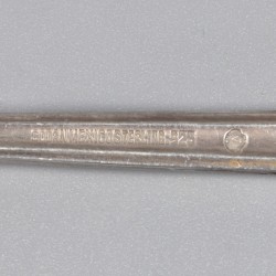 6-delige set theelepels, model Royal Danish bij Codan S.A. (Mexico), zilver.