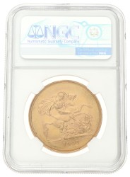 Great Britain. Edward VII. 5 Pounds. 1902. UNC Details.