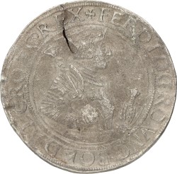 Austria. Hall. Ferdinand I. Thaler. 1531-1547. VF.