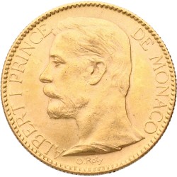 Monaco. Albert I. 100 Francs. 1904A. MS 61.