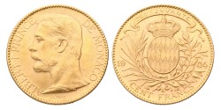 Monaco. Albert I. 100 Francs. 1904A. MS 61.