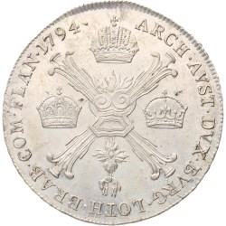 Austria. Empire. Franz II. ¼ Kronenthaler. 1794 A. AU details.