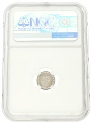 10 Cent. Willem III. 1887. MS 64.