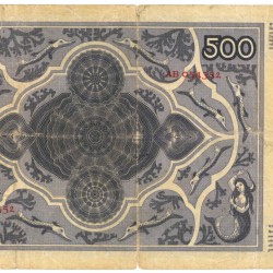 Nederland 500 gulden Bankbiljet Type 1930 Stadhouder Willem III - Fraai +.