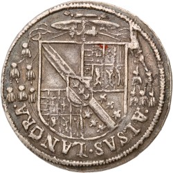 German states. Bishopric of Elzas. Strasbourg. Karl von Lothringen. Teston. N.D. (1593 - 1607). AU details.