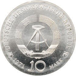 Germany. DDR. 10 Mark - Albrecht Dürer. 1971 E. MS 66.