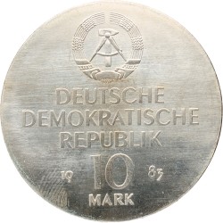 Germany. DDR. 10 Mark - Richard Wagner. 1983. MS 67.