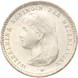 10 Cent. Wilhelmina. 1892. MS 66.