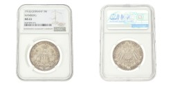 German states. Hamburg. 3 Mark. 1914 J. MS 63