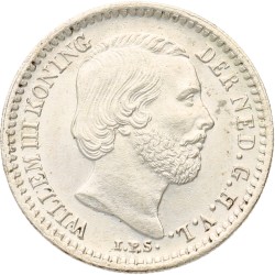10 Cent. Willem III. 1890. MS 64.