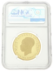 Tanzania. 1500 Shillingi - Conservation series. 1974. PF 62 ULTRA CAMEO.