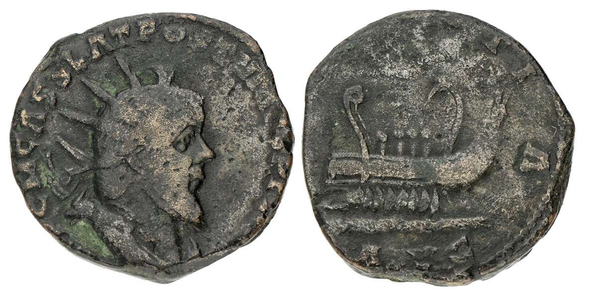 Gallic Empire. Postumus. Sestertius. ND (259 - 268). F.