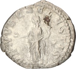 Roman Empire. Iulia Soaemias. Denarius. ND (222).