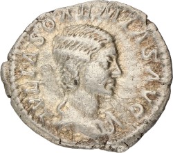 Roman Empire. Iulia Soaemias. Denarius. ND (222).