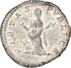 Roman Empire. Iulia Domna. Denarius. ND (217). XF.