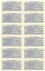 Nederland. 10 Wopu-wonderpunten. Waardebon. Type 1949. Type Juliana. - UNC.