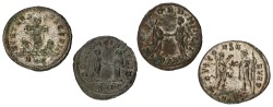 Roman Empire. Probus. Lot (4) Antoninianus. ND (276 - 282 AD). VF.