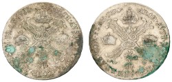 Austria. Joseph II. Lot (2) ½ Kronenthaler. 1788 & 1799. Gemiddeld Zeer Fraai.