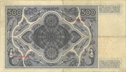 Nederland. 500 Gulden. Bankbiljet. Type 1930. - Zeer Fraai.